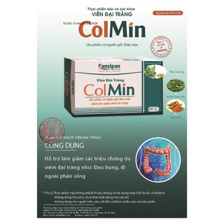 Combo 4 hộp Đại Tràng ColMin