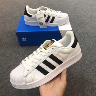 [ Free ship] 🌟   Giày thể thao sneaker SUPERSTAR trắng 🌟( full box)