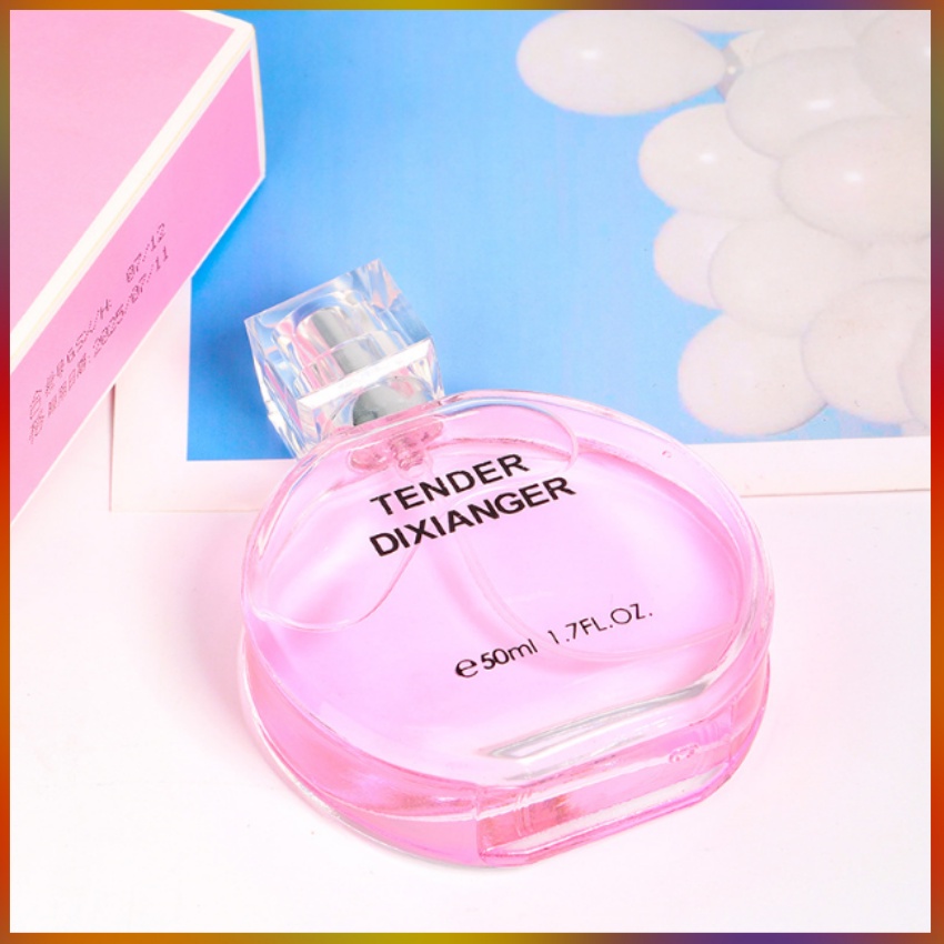 Nước Hoa Nữ Tender 50ml/Chai Mầu Hồng Nữ Tính Đánh Thức Mọi Giác Quan
