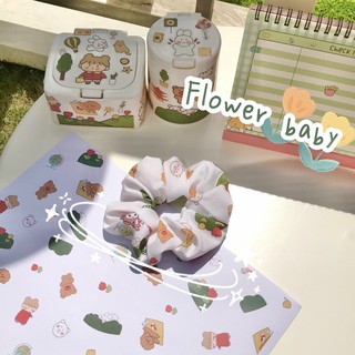 Cột tóc vải scrunchies - Thùy My Accessories