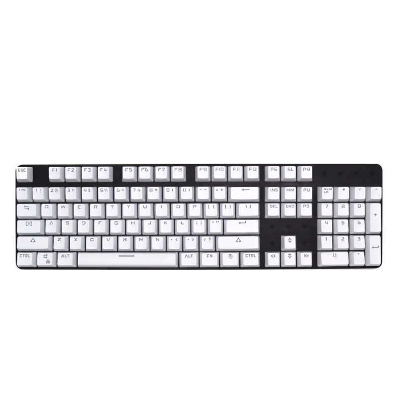 104 keycaps Gaming Backlit Keycap Kit Cấu hình ABS Double-shot Keycap