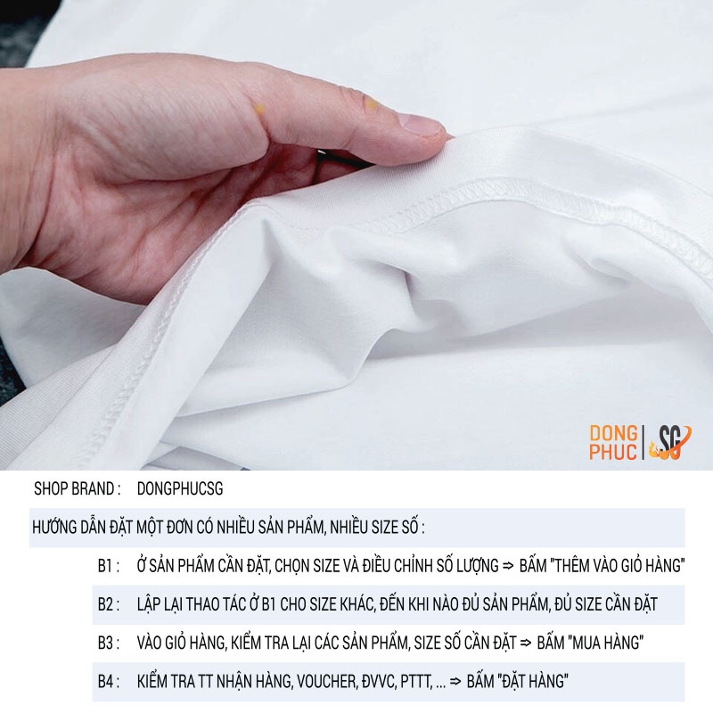 Áo cặp nam nữ dễ thương form unisex thun cotton mềm mịn cổ tròn tay ngắn màu trắng AC201T | SG