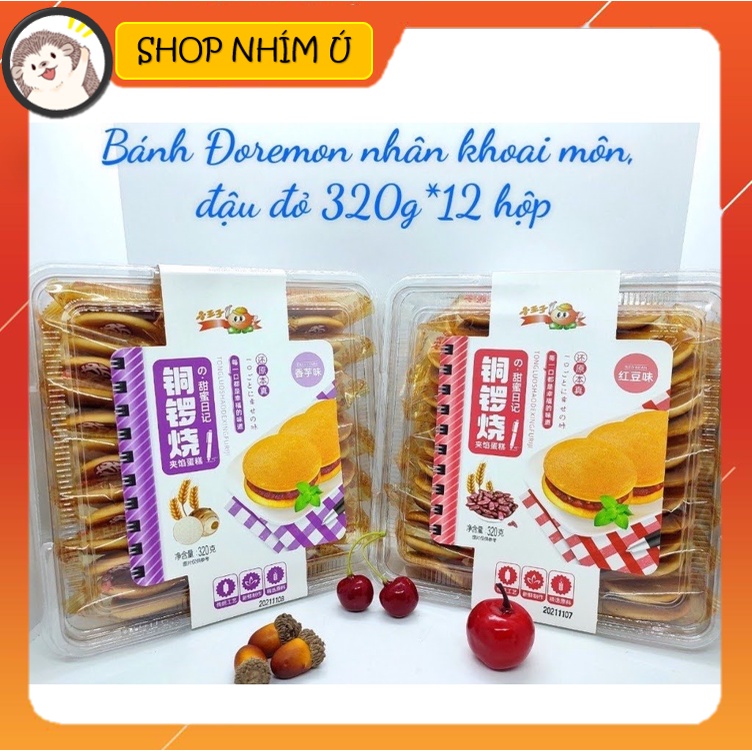Bánh Doremon nhân đậu đỏ - khoai môn 320gr