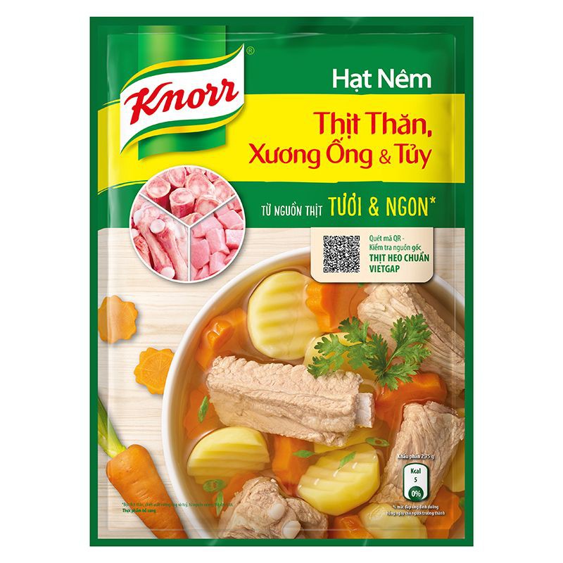 Hạt nêm Knorr thịt thăn xương ống và tủy 400g Gò Vấp