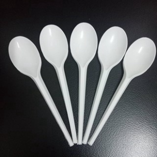 Muỗng nhựa dùng 1 lần cho các quán trà sữa, quán ăn, quán cà phê