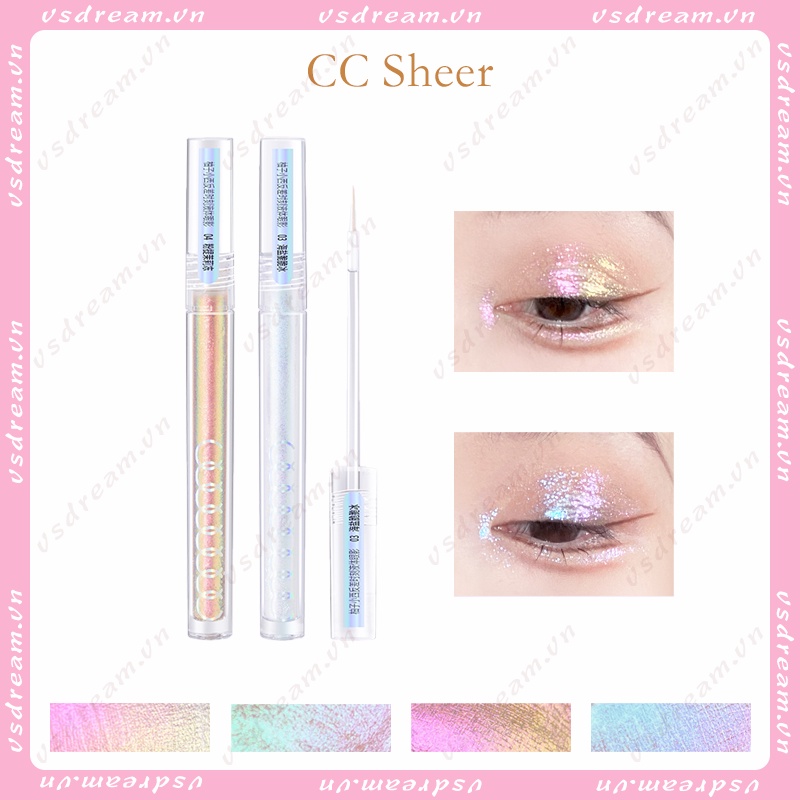 CC SHEER Phấn Mắt Dạng Lỏng Ánh Kim Tuyến Lấp Lánh