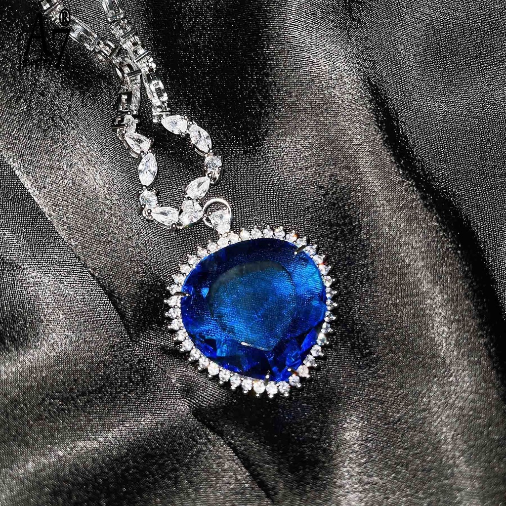 Vòng cổ mạ bạc 925 mặt hình trái tim thời trang