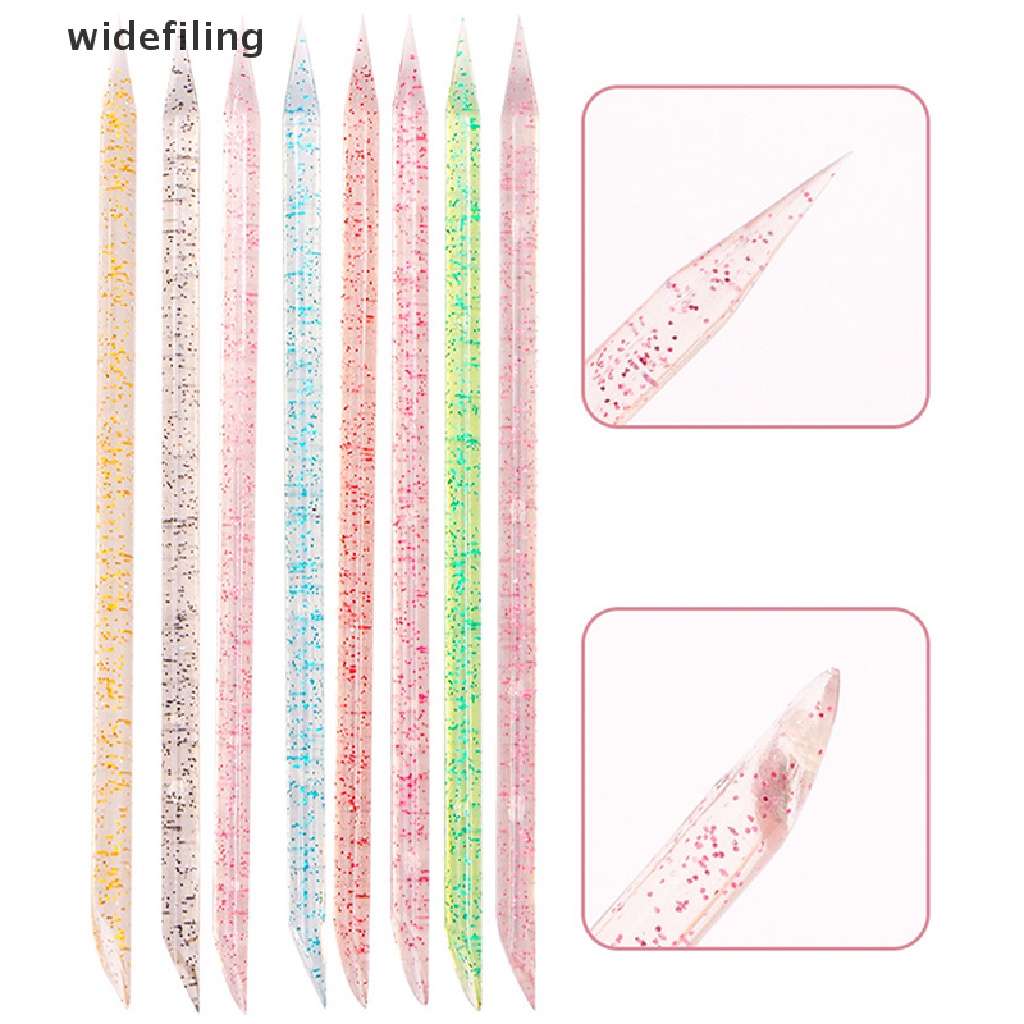 [Hàng mới về] 100 Thanh điều chỉnh móng tay 2 đầu tái sử dụng được