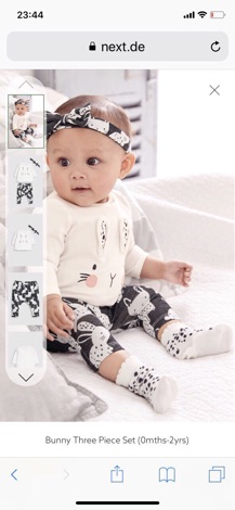 Set thỏ 3 chi tiết Hm