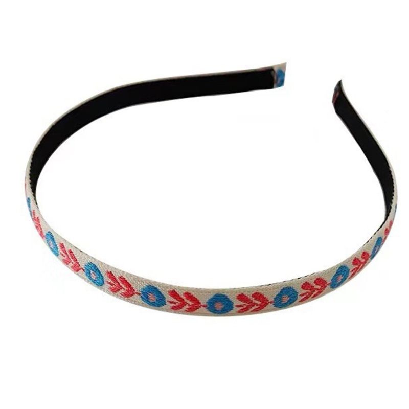 Băng Đô Cài Tóc Thêu Hoa Phong Cách Cổ Điển Dành Cho Nữ