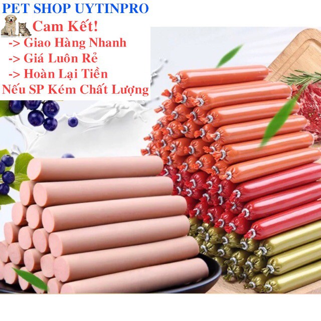 100 CÂY XÚC XÍCH DINH DƯỠNG CHO CHÓ MÈO - Pet shop Uytinpro