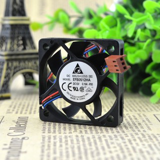 Delta quạt tản nhiệt delta efb0512ha 5010 12v 0.15a 5cm cm