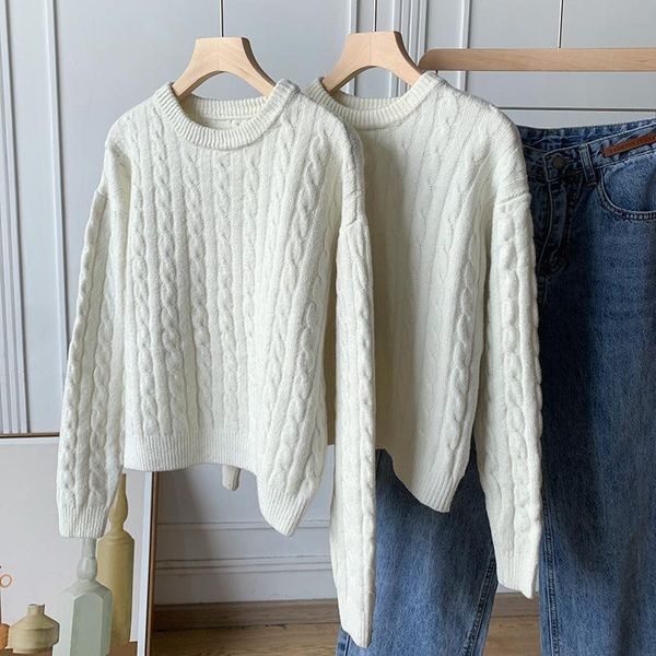 2811LV -Áo len nữ vặn thừng
