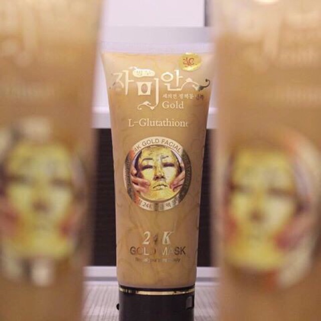 Mặt nạ gel vàng 24k goldmask - trắng da - thu nhỏ chân lông [NOON Fashion]
