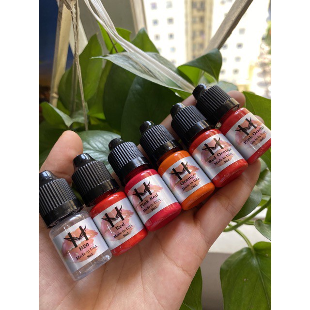 SET 6 LỌ MỰC HOA ĐÀO BONG ĐẬM - MỰC HOA ĐÀO USA | BigBuy360 - bigbuy360.vn