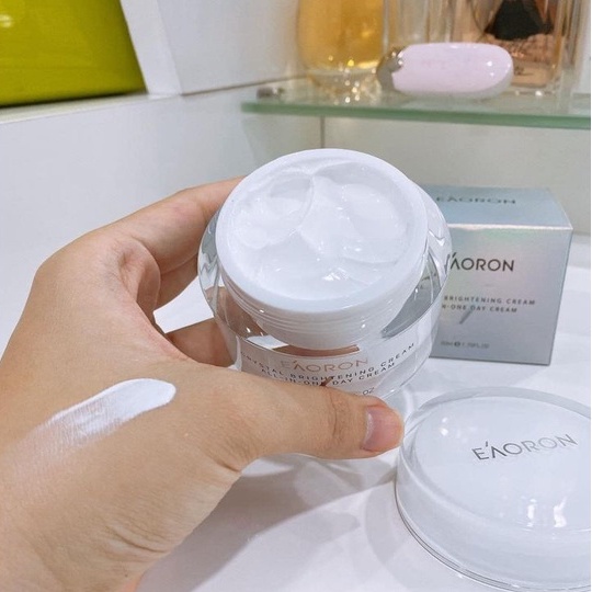 Kem Dưỡng Da Ban Ngày Và Đêm Eaoron - Crystal White Brightening &amp; Shining Cream - 50g