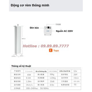 Ray đôi - Remote rèm cửa