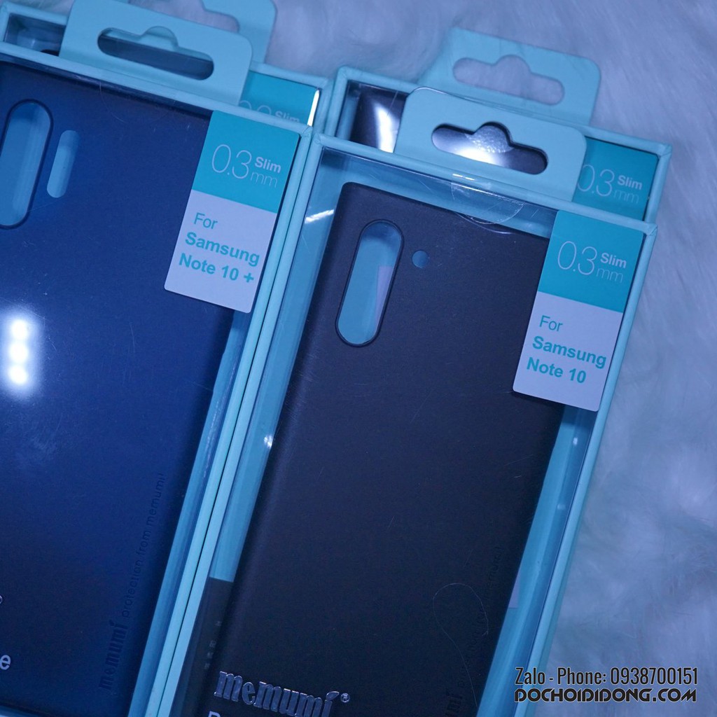 Ốp lưng Samsung Note 10 Plus Memumi siêu mỏng 0.3mm