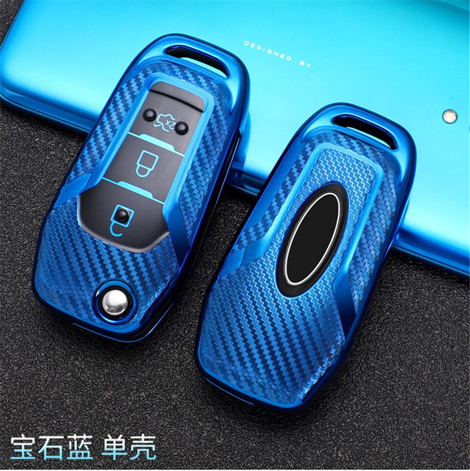 Ốp Bọc Chìa Khóa Xe Hơi Ford Fusion Fiesta Escort Mondeo Everest Ranger Max Kuga Focus Ecosport