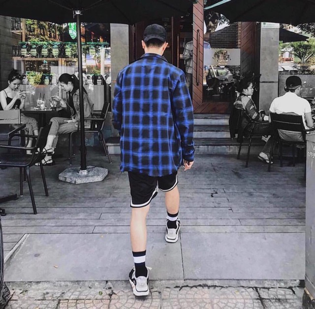 Áo sơ mi caro dài tay | BigBuy360 - bigbuy360.vn