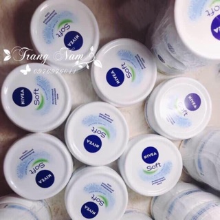 Kem dưỡng ẩm Nivea soft 200gr chuẩn Nga
