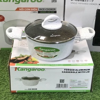 Nồi nhôm chống dính Đáy từ kangaroo KG995XS size 18cm