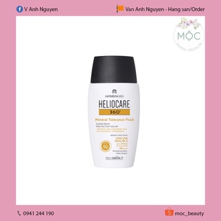 Kem chống nắng Heliocare Mineral Tolerance SPF50 50ml