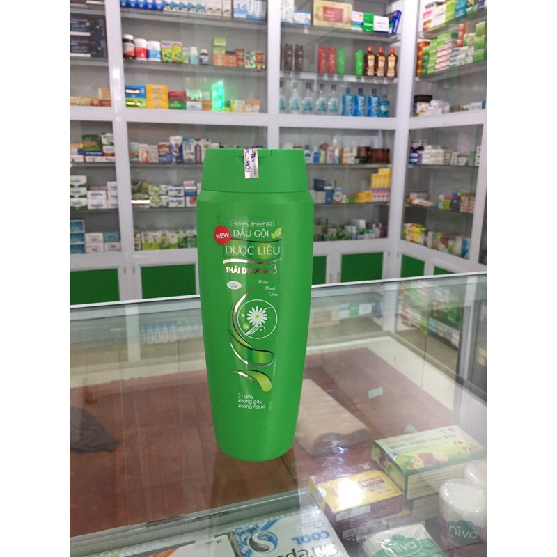 Dầu Gội Dược Liệu Thái Dương 3 - Hương Hoa giúp nuôi dưỡng tóc, ngăn ngừa rụng tóc, không gây gàu, gây ngứa da đầu