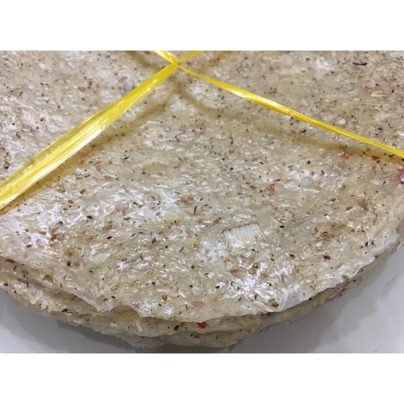 Bánh tráng dừa Bình Định 1 cái loại vừa bánh chưa nướng