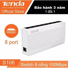 Switch 10/100 S16 - Bộ chia mạng 16 cổng chính hãng Tenda giá rẻ