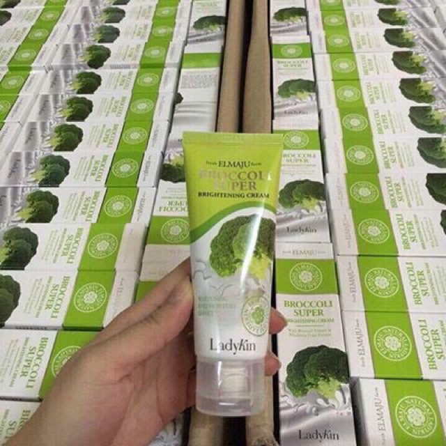 Kem bông cải xanh Ladykin Broccoli Super Brightening