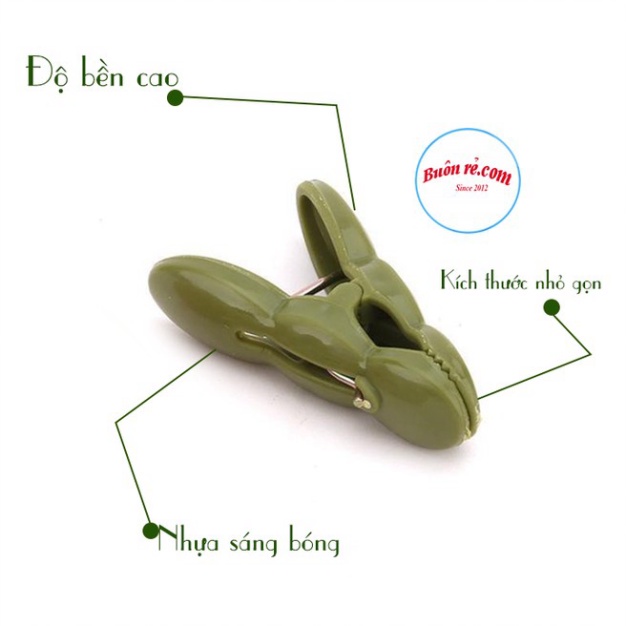 20 Kẹp Quần áo  phơi đồ tiện ích củ lạc nhựa Việt Nhật . TTLV