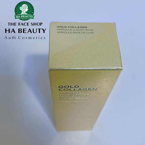 Kem lót trang điểm dưỡng da chống lão hóa nếp nhăn The Face Shop fmgt Gold Collagen Ampoule Luxury Base 40ml