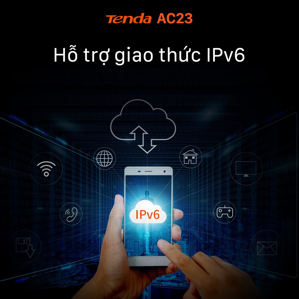 Tenda Thiết bị phát Wifi AC23 Chuẩn AC 2100Mbps - Hãng phân phối chính thức | BigBuy360 - bigbuy360.vn