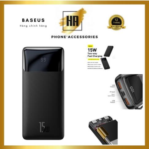 Pin sạc dự phòng 20W Màn hình LED Baseus 20.000Mah PPDML-M01  bảo hành chính hãng 24 tháng.