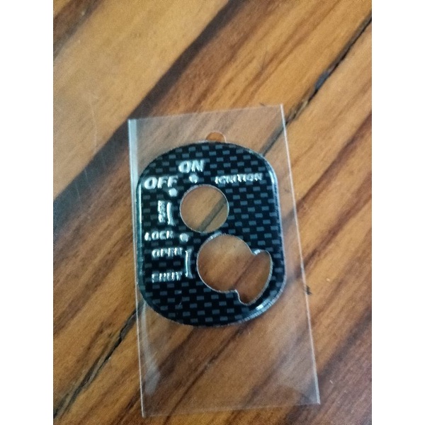 Miếng dán ổ khóa Wave RS 2007 hợp kim Carbon