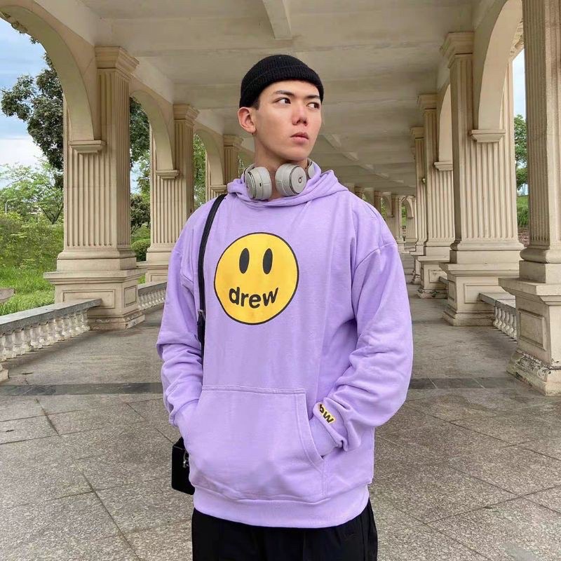 ÁO HOODIE NỈ BÔNG TRẦN DREW HÀNG NGOẠI SIÊU DÀY DẶN