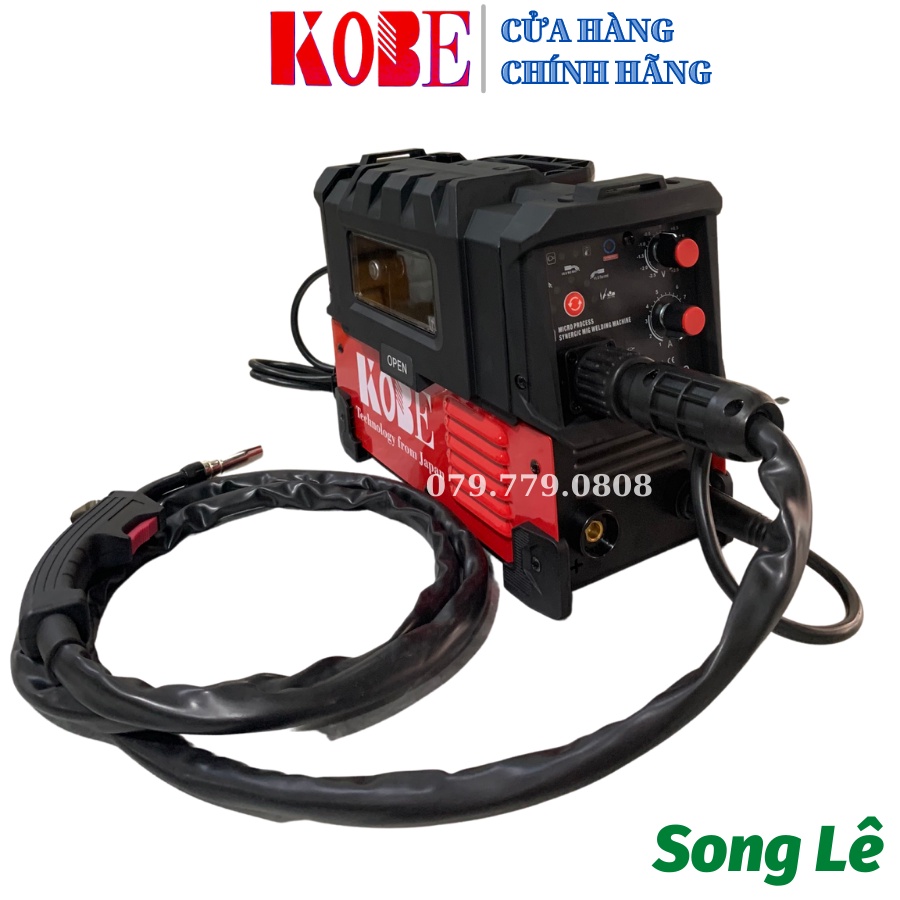 Máy Hàn Mig 5 Chức Năng MiNi KOBE MIG 2700 PRO - Dây Mig rời - Không dùng khí - Tặng Full Phụ Kiện -