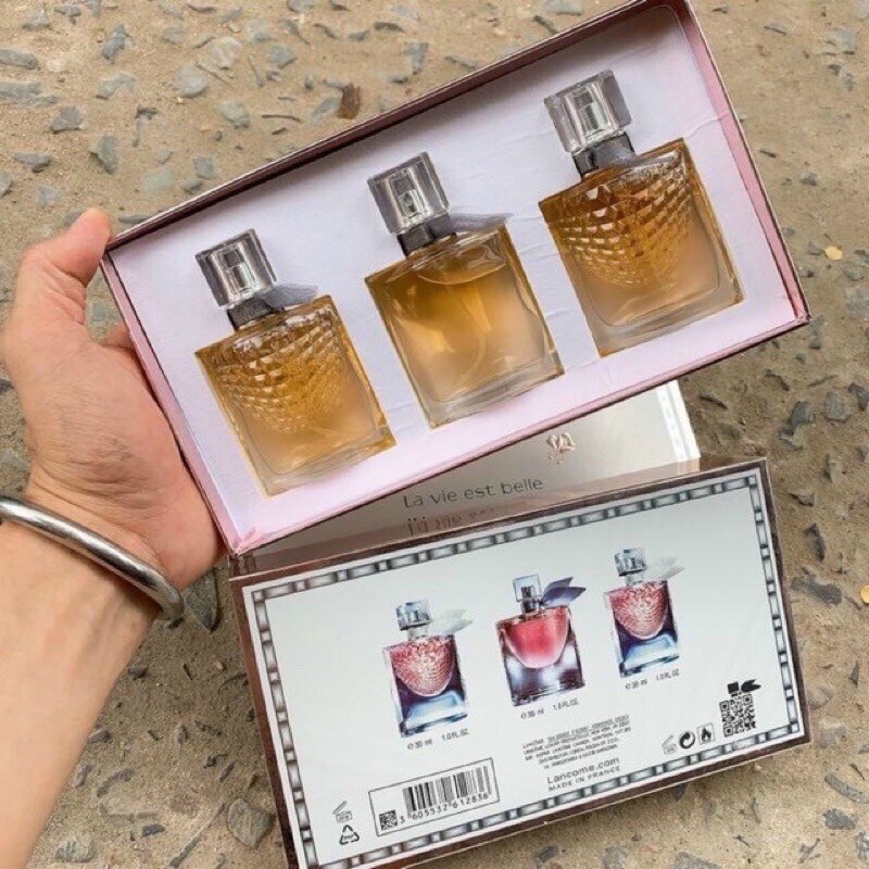 Set Nước Hoa 3 Chai Lancome Laviest Belle ( mỗi chai 30ml )