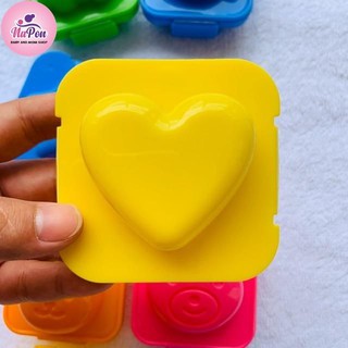 Khuôn ép cơm, khuôn tạo hình cơm, tạo hình trứng ngộ nghĩnh cho bé ăn dặm kiểu Nhật.