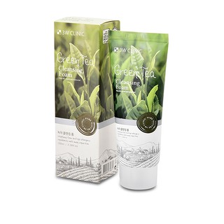 Sữa rửa mặt 3W Clinic Collagen/Trà xanh/hoa hồng/ gạo 100ml
