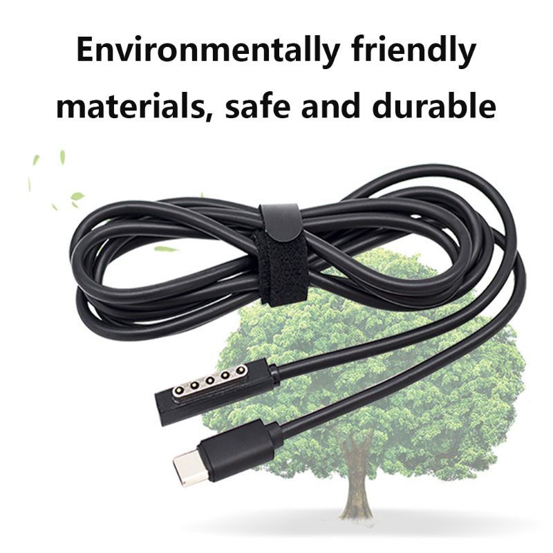 Dây Cáp Sạc Usb Type C Cho Surface Pro 1 / 2 / Surface Rt