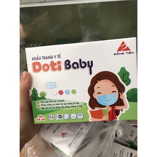 Combo 2 hộp khẩu trang cho bé