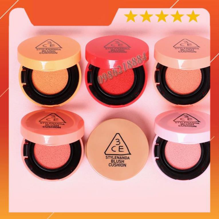 [FreeshipMax] Má hồng nước Cushion 3CE Blush Cushion BC26