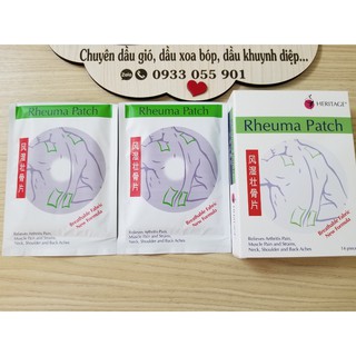 Cao Dán Giảm Đau Heritage Rheuma Patch