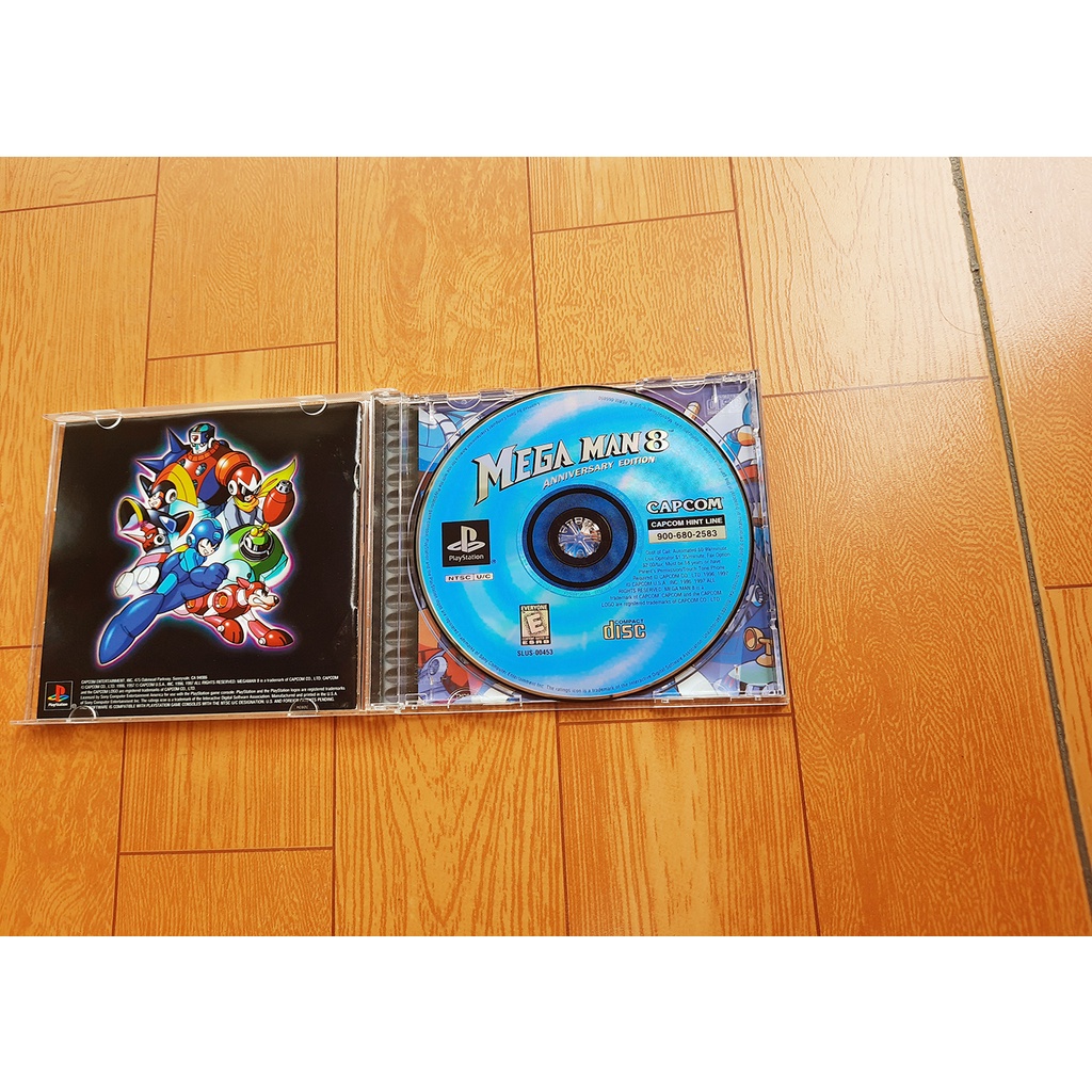 Game ps1 Megaman 8 no brand