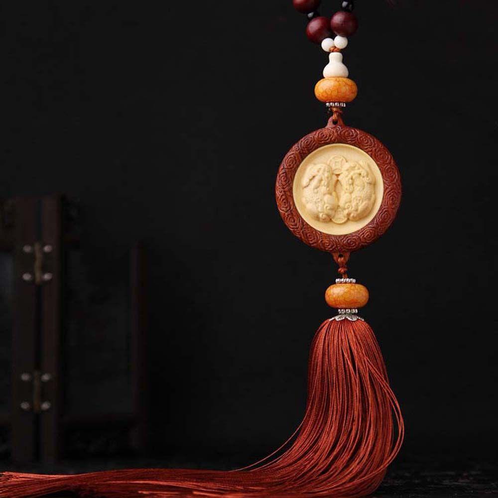 Phụ Kiện Tua Rua Handmade Trang Trí Xe Hơi