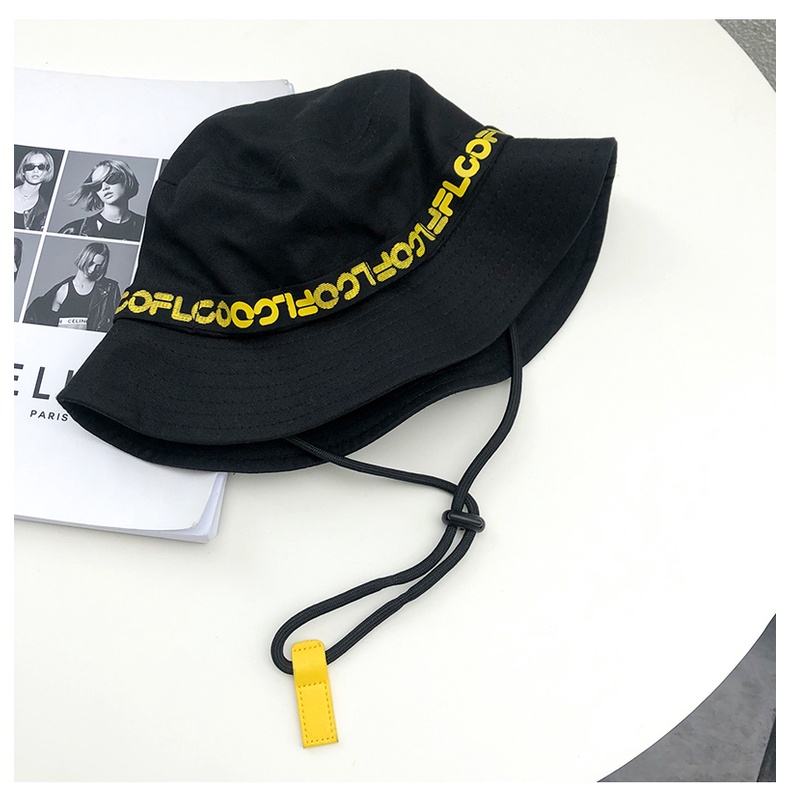 Nón Bucket In Chữ Phong Cách Hàn Quốc Thời Trang Mùa Hè Cho Cặp Đôi