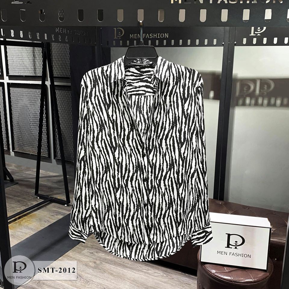  [Allbum] Áo sơ mi nam dài tay họa tiết, chất lụa đẹp hàn quốc hàng cao cấp htstore | BigBuy360 - bigbuy360.vn