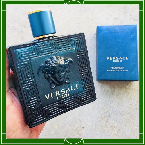 [FreeShip - deal sock] Nước Hoa Nam, Nước Hoa Versace Eros For Men 100ml Fullsize, Lưu Hương Lâu, Nam Tính, Mạnh Mẽ, Tin